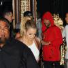 Khloé Kardashian et French Montana au Nice Guy à West Hollywood, Los Angeles, le 8 février 2016.