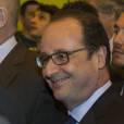 Le président de la république François Hollande inaugure le 53ème salon de l'agriculture à Paris le 27 février 2016. De violentes altercations ont eu lieu pendant la visite du président.