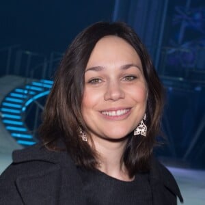 Nathalie Péchalat lors de la présentation du nouveau spectacle Holiday on Ice, "Believe", au Zénith de Paris, le 3 mars 2016. Le spectacle aura lieu au Zénith de Paris du 3 au 13 mars puis sera en tournée dans toute la France.