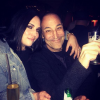 Sam Simon et sa dernière compagne Kate Porter. Photo publiée sur Twitter, le 15 février 2015.