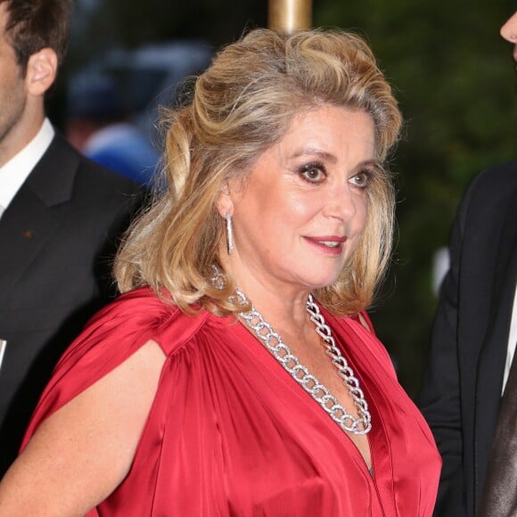 Catherine Deneuve - Arrivée des people à la soirée Jaeger-LeCoultre à l'hôtel Excelsior lors du 72ème festival du film de Venise (la Mostra), le 7 septembre 2015.