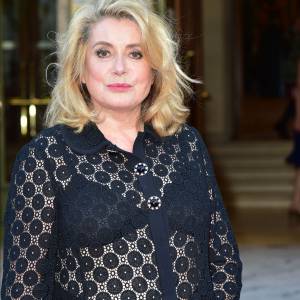 Catherine Deneuve - 21e Gala "Musique contre l'oubli" au profit d'Amnesty International au Thêatre Des Champs-Elysées à Paris le 17 juin 2015.