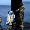 Les droïdes de Star Wars; BB8, R2D2 and C3P0 aux Oscars 2016.