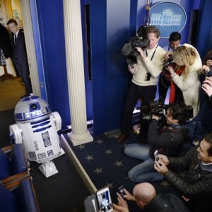 R2-D2 à Washington, le 18 décembre 2015.