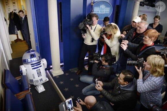 R2-D2 à Washington, le 18 décembre 2015.