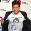 Charlie Sheen lors du gala de la Elton John AIDS Foundation le 28 février 2016 à West Hollywood en marge des Oscars.