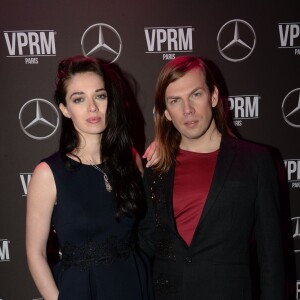 Exclusif - Sarah Barzyk et Christophe Guillarmé - People à la soirée Mercedes-Benz au Vip Room à l'occasion de la fashion week à Paris. Le 8 mars 2016 © Rachid Bellak / Bestimage
