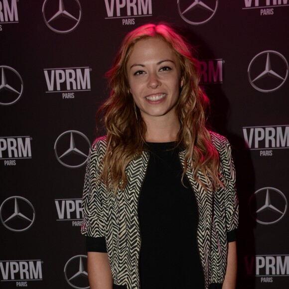 Exclusif - Dounia Coesens - People à la soirée Mercedes-Benz au Vip Room à l'occasion de la fashion week à Paris. Le 8 mars 2016 © Rachid Bellak / Bestimage