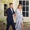 Ryan Reynolds et sa femme Blake Lively au dîner d'état en l'honneur du premier ministre canadien et sa femme à la Maison Blanche à Washington. Le 10 mars 2016