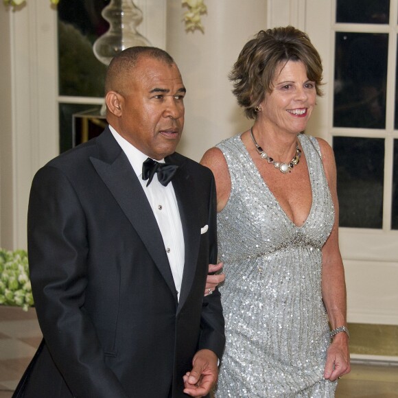 Wayne Jordan et  Quinn Delaney au dîner d'état en l'honneur du premier ministre canadien et sa femme à la Maison Blanche à Washington. Le 10 mars 2016