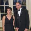 L'activiste Naomi Aberly et Larry Lebowitz au dîner d'état en l'honneur du premier ministre canadien et sa femme à la Maison Blanche à Washington. Le 10 mars 2016