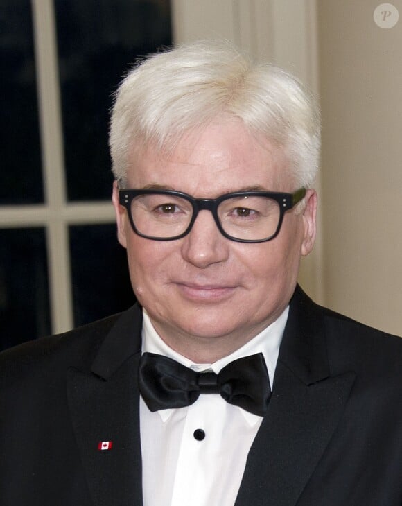 Mike Myers au dîner d'état en l'honneur du premier ministre canadien et sa femme à la Maison Blanche à Washington. Le 10 mars 2016