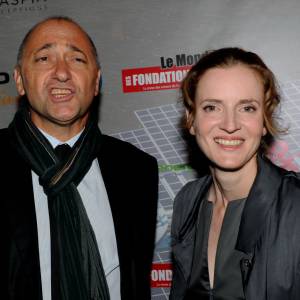 Nathalie Kosciusko-Morizet et son mari Jean-Pierre Philippe - Diner de l'écologie positive à la serre de l'Orangerie du Parc André Citroen, à Paris, le 12 septembre 2013