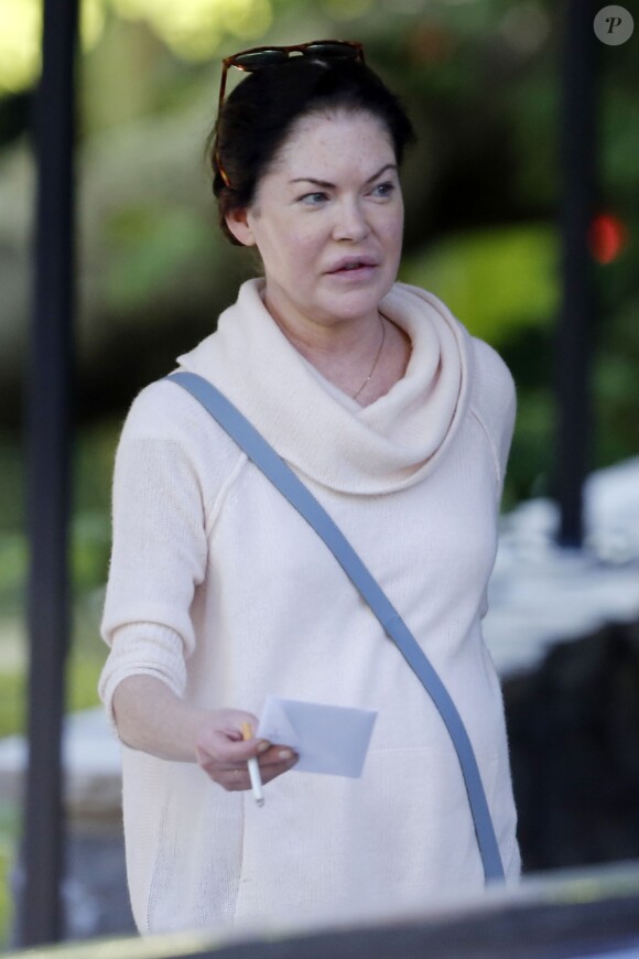 Exclusif: Lara Flynn Boyle, le 08/03/2016 - Los Angeles