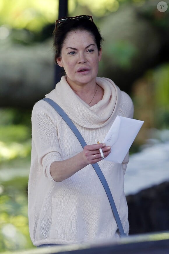 Exclusif: Lara Flynn Boyle, le 08/03/2016 - Los Angeles