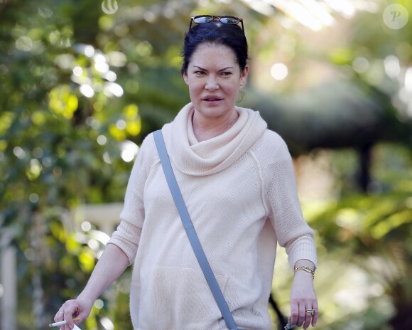 Exclusif: Lara Flynn Boyle, le 08/03/2016 - Los Angeles