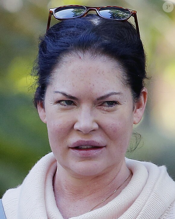 Exclusif: Lara Flynn Boyle, le 08/03/2016 - Los Angeles