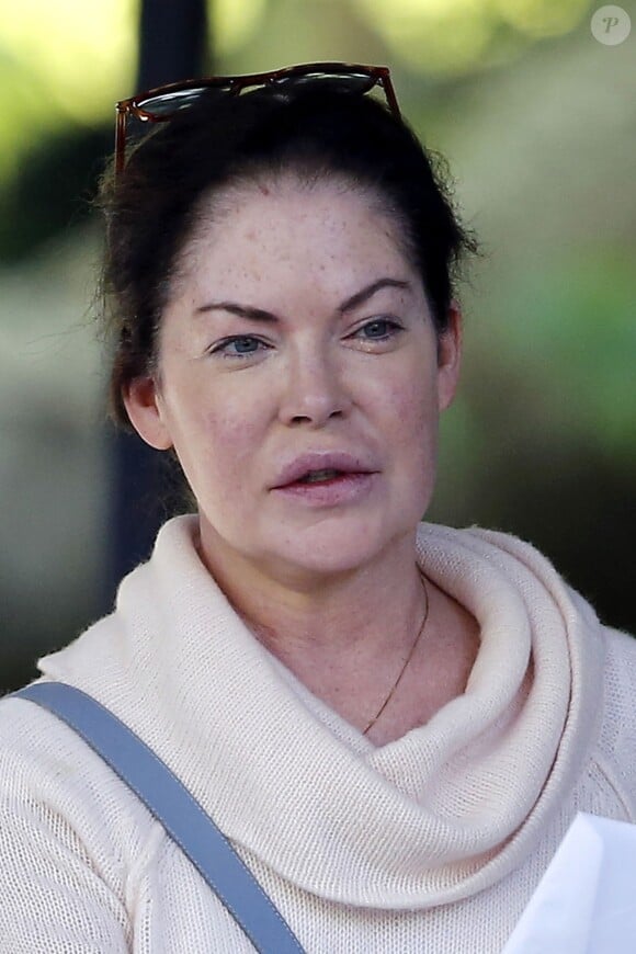 Exclusif: Lara Flynn Boyle, le 08/03/2016 - Los Angeles