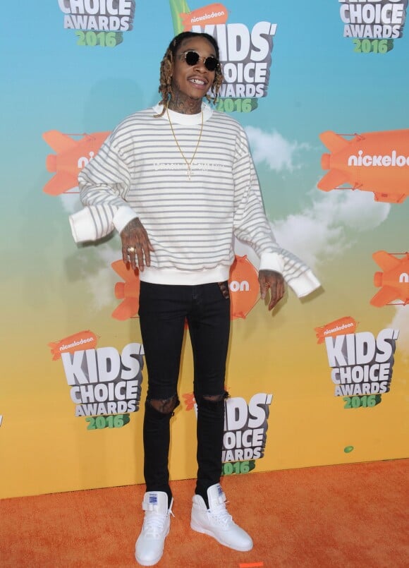 Wiz Khalifa - People à la soirée "Kids' Choice Awards" au Forum à Inglewood. Le 12 mars 2016