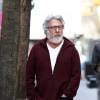 Dustin Hoffman, méconnaissable, sur le tournage de 'The Meyerowitz Stories' à New York, le 8 mars 2016