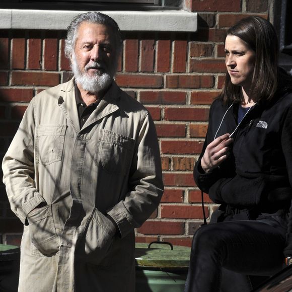 Dustin Hoffman - Tournage du film "YDKK (Yen Din Ka Kissa)" à New York. Le 11 mars 2016 11/03/2016 - New York
