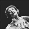 Le Mime Marcel Marceau sur scène en 1987
