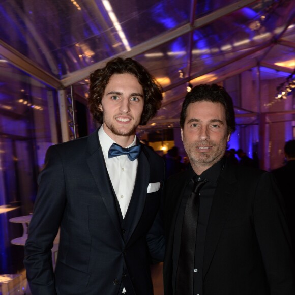 Exclusif - Adrien Rabiot, Richard Orlinski - Le 3ème dîner de gala annuel de la Fondation Paris Saint-Germain (PSG) organisé place Vendôme à Paris, le 15 mars 2016.  © Rachid Bellak/Bestimage