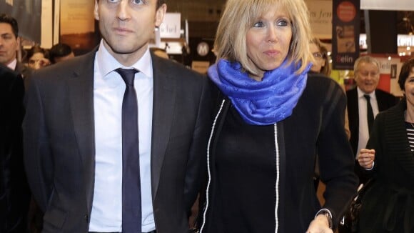 Emmanuel Macron et sa femme s'offrent un bain de foule avec Cyprien !