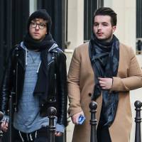 Olympe et son chéri Julien, en promenade à Paris avant le mariage