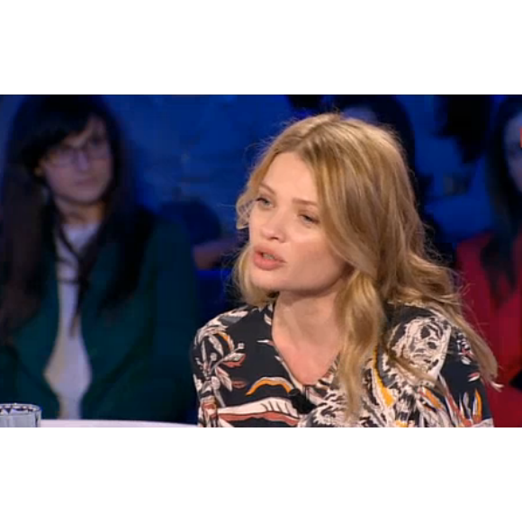 Mélanie Thierry, dans On n'est pas couché sur France 2, le samedi 19 mars 2016.