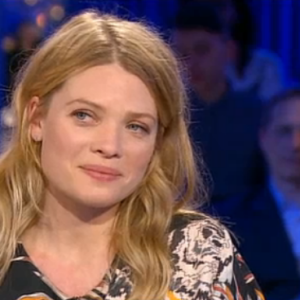 Mélanie Thierry, dans On n'est pas couché sur France 2, le samedi 19 mars 2016.