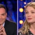 Mélanie Thierry, agacée par les questions de Yann Moix sur sa fidélité, dans  On n'est pas couché  sur France 2, le samedi 19 mars 2016.