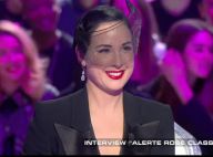 Dita Von Teese : Pas insensible au charme de François Cluzet...