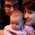 Vadym Kholodenko et son ex-femme Sofya Tsygankova avec leur fille Michela, sur Facebook. Janvier 2011