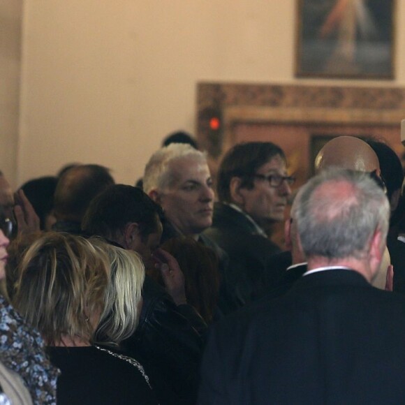 Obsèques de Marcelle-Sophie Mathieu en l'église Notre Dame de Lourdes en Avignon, le 24 Mars 2016. © Patrick Bernard/ Bestimage