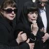 Mireille Mathieu - Obsèques de Marcelle-Sophie Mathieu en l'église Notre Dame de Lourdes en Avignon, le 24 Mars 2016. © Patrick Bernard/ Bestimage