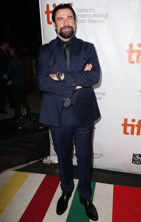 John Travolta à la Première du film "The Forger" lors du festival international du film de Toronto, le 12 septembre 2014.