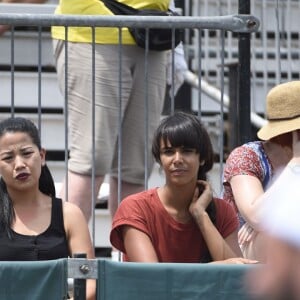 Shy'm était spectatrice du match de son compagnon Benoît Paire en double avec David Marrero au Masters 1000 de Miami à Crandon Park le 28 mars 2016, qui s'est soldé par une défaite contre une doublette australienne.