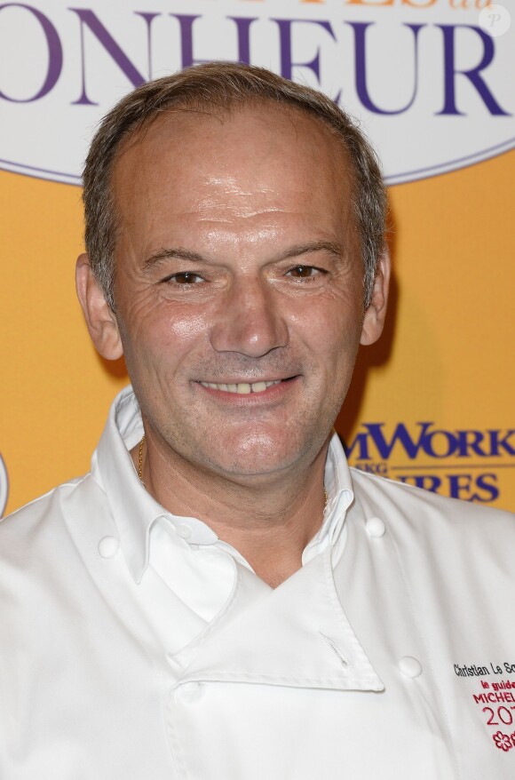 Christian Le Squer - Avant-première du film "Les Recettes du bonheur" organisée par Le Guide Michelin et Metropolitan FilmExport au cinéma Gaumont Marignan à Paris, le 7 septembre 2014.