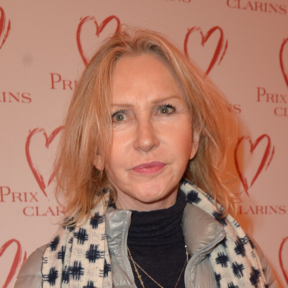 Marine Jacquemin, lors de la remise du Prix Clarins 2016 au Pavillon Kléber, le 29 mars 2016 à Paris