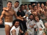 Real - Barça : Cristiano Ronaldo seul en slip pour fêter la victoire !