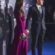 Iker Casillas et Sara Carbonero au gala Dragones de Ouro à Porto le 30 novembre 2015. Le couple s'est marié en secret le 20 mars 2016 dans la banlieue de Madrid.