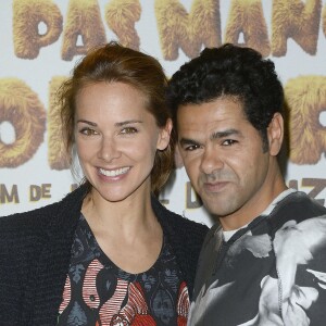 Jamel Debbouze et sa femme Mélissa Theuriau - Avant-première du film "Pourquoi j'ai pas mangé mon père" au Pathé Beaugrenelle à Paris, le 29 mars 2015.