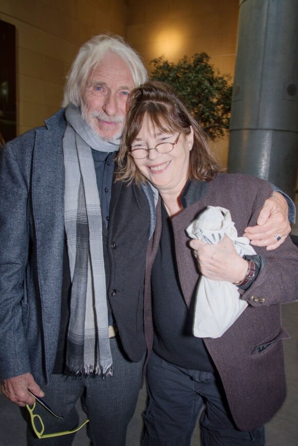 Exclusif - Pierre Richard, Jane Birkin - Ouverture de la rétrospective Pierre Richard à la Cinémathèque française à Paris, le 6 avril 2016.