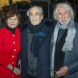 Exclusif - Pierre Richard, Macha Méril et son mari Michel Legrand - Ouverture de la rétrospective Pierre Richard à la Cinémathèque française à Paris, le 6 avril 2016.