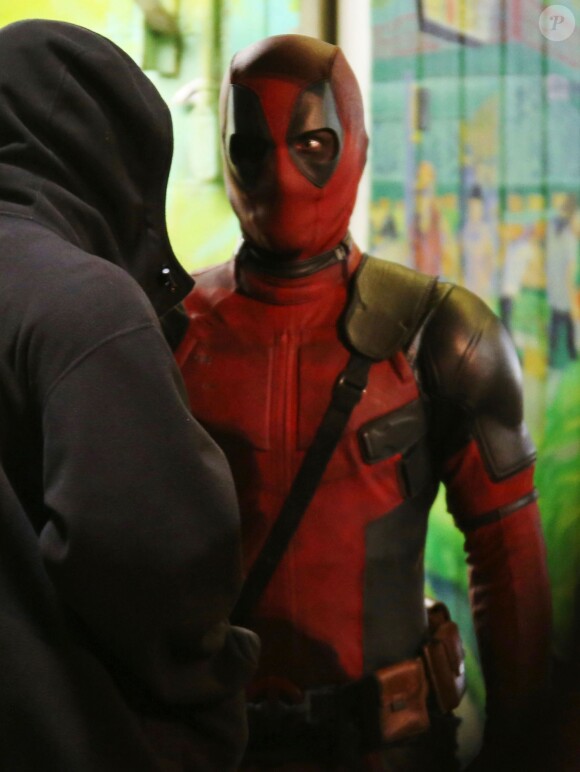 Ryan Reynolds tourne à nouveau des scènes de "Deadpool" à Vancouver, le 5 novembre 2015.