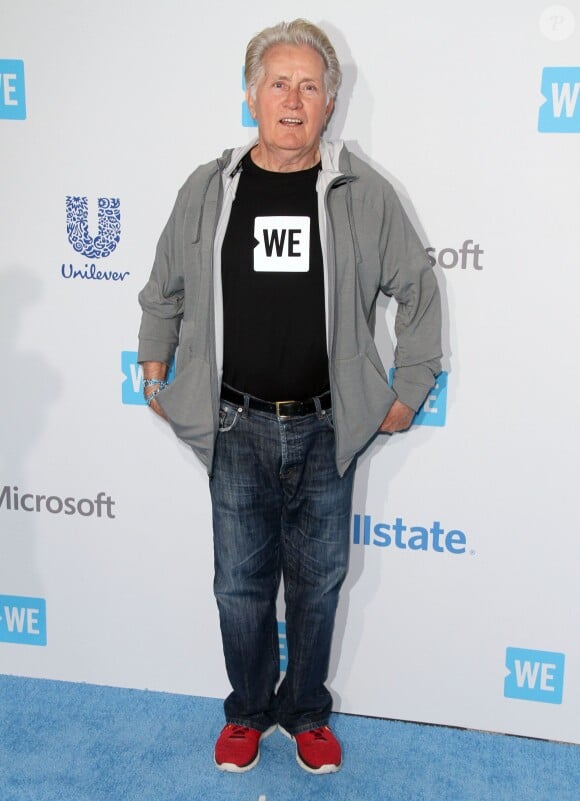 Martin Sheen à la soirée We Day California à Inglewood le 7 avril 2016
