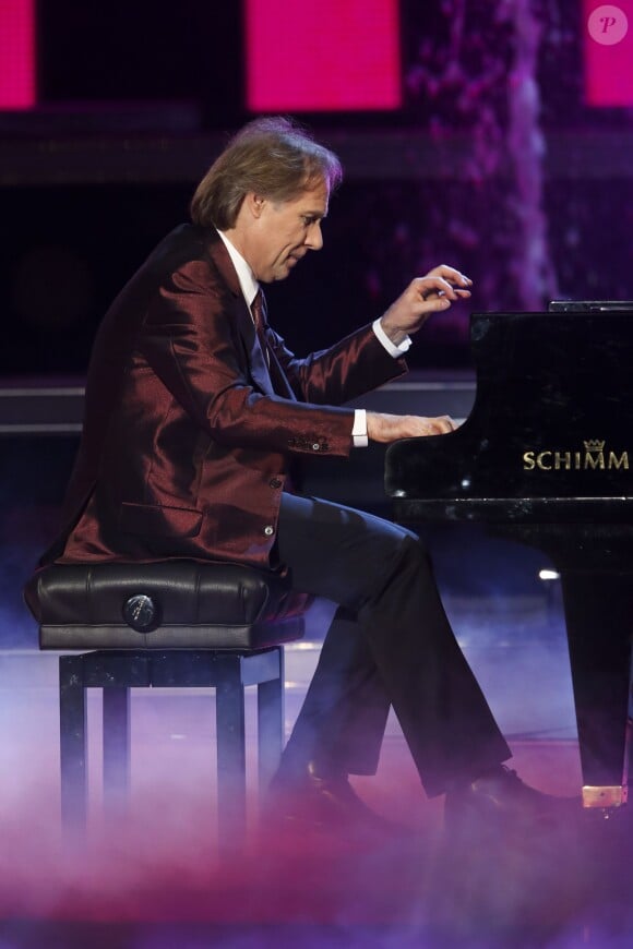 Richard Clayderman au spectacle d'anniversaire pour fêter les 10 ans de l'emission "Willkommen bei Carmen Nebel" à Berlin le 16 février 2013