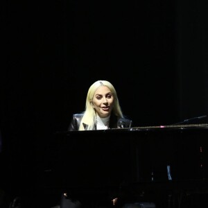 Lady Gaga et Joe Biden, unis pour It's on us, sur le campus à Las Vegas, le 7 avril 2016.