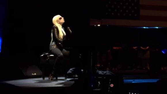 Lady Gaga à Las Vegas, le 7 avril 2016